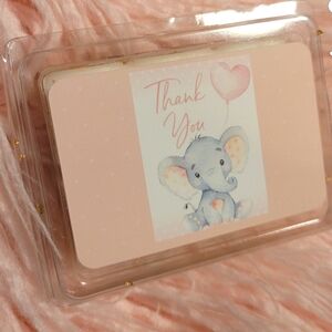 Babyshower Wax Melters.Thank You, Favors